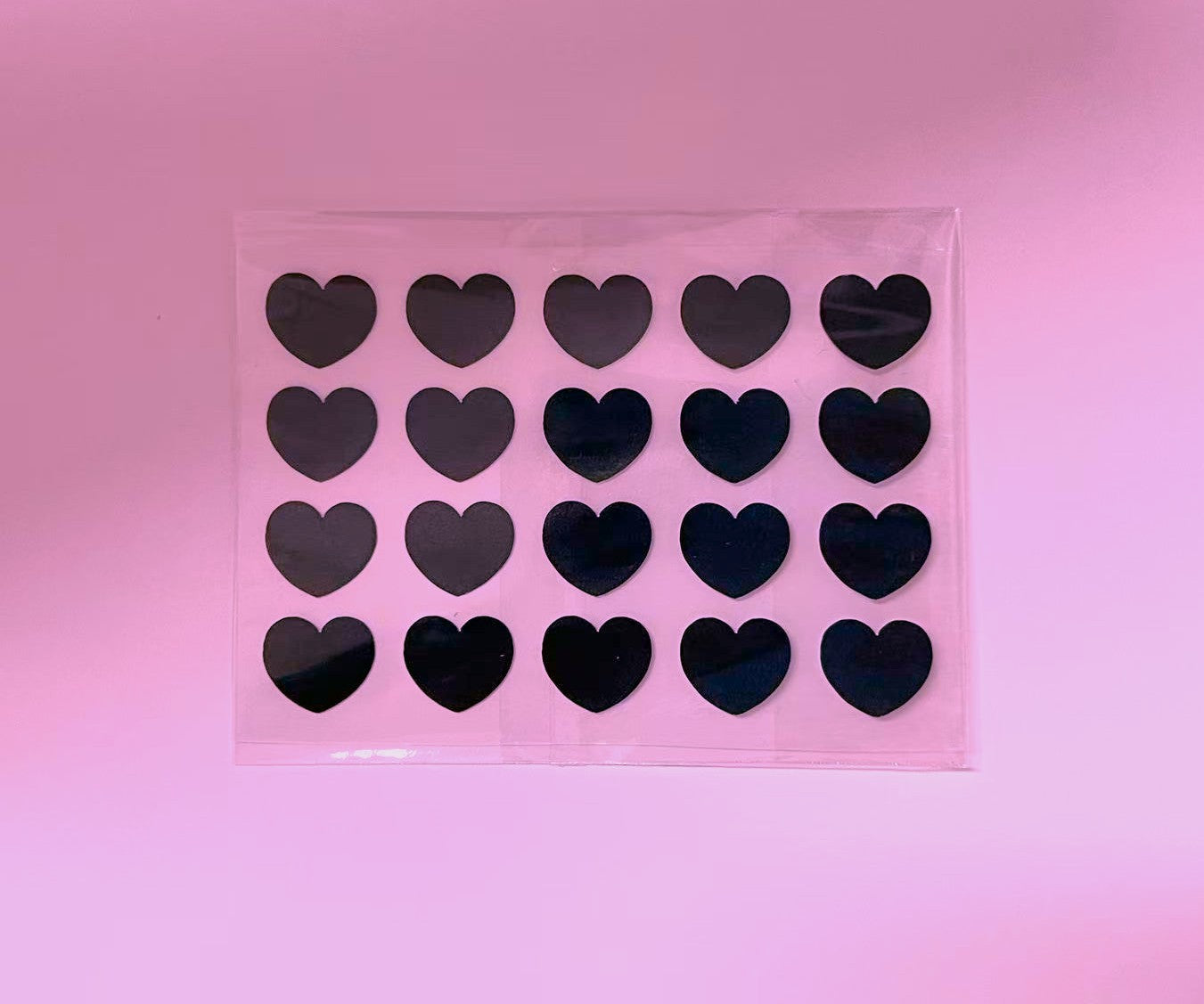 Hydrocolloid & Tea Tree Oil Acne Patch 40ct - Black Hearts