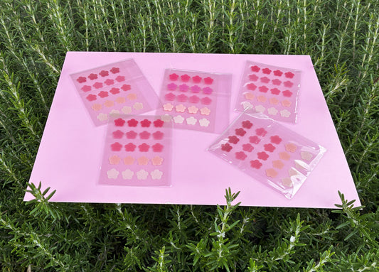 Hydrocolloid + Tea Tree Oil Acne Patches 100ct Pink Flower Power