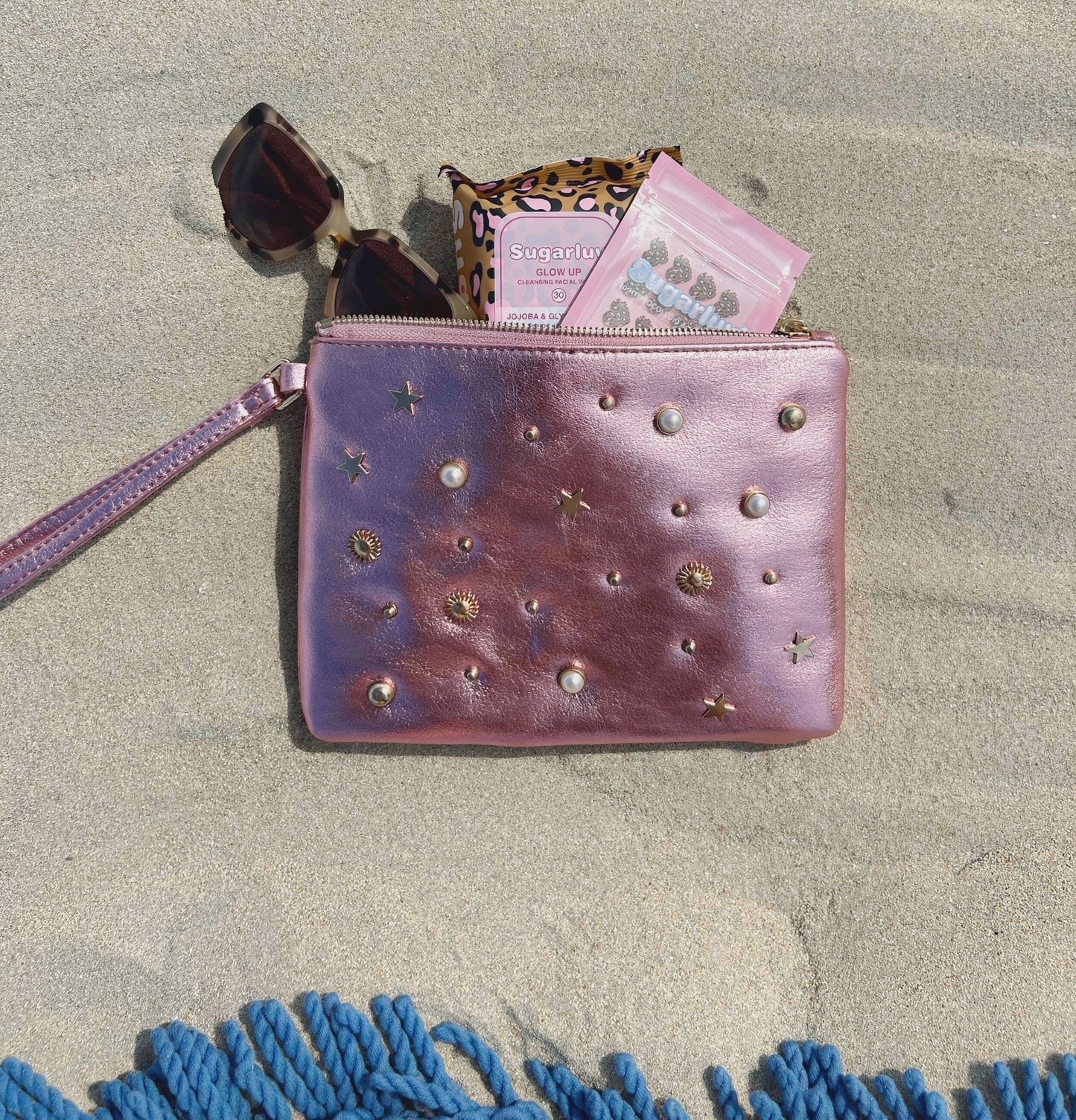 Sugarluv x Street Level Luminous Cosmetic Pouch