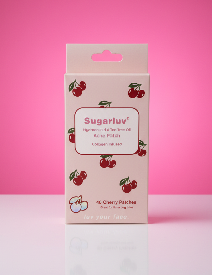 Hydrocolloid & Tea Tree Oil Acne Patch 40ct - Cherries
