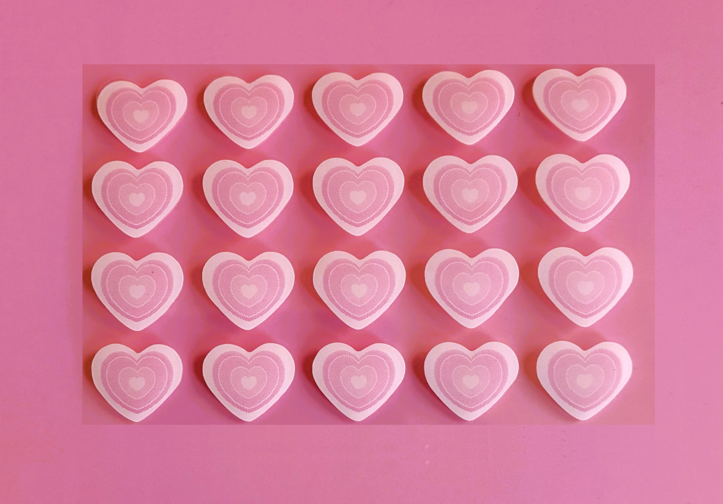 Hydrocolloid & Tea Tree Oil Acne Patch 40ct - Kaleidoscope Hearts