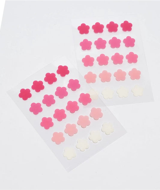 Hydrocolloid & Tea Tree Oil Acne Patch 40ct - Pink Flower Power