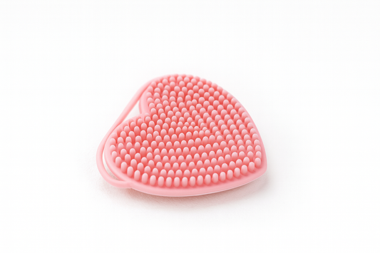 Luv Your Face.  Heart Shaped silicone face scrubbers - 2 PACK