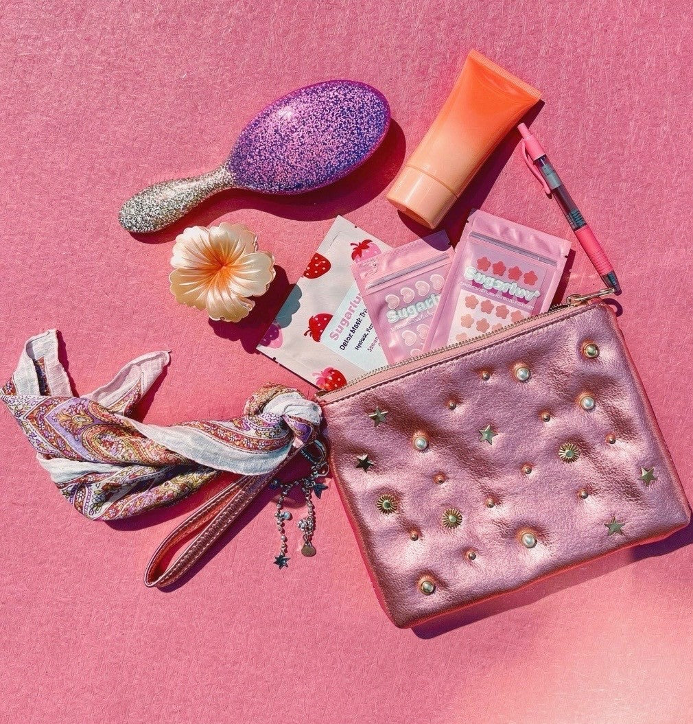 Sugarluv x Street Level Luminous Cosmetic Pouch