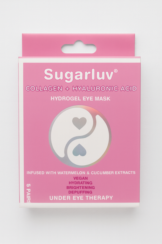 Collagen & Hyaluronic Acid Hydrogel Eye Mask + Cucumber & Watermelon 5PK