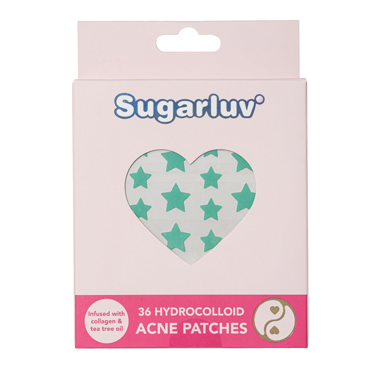 Watermelon + Cucumber Micellar Water Wipes and Mint Star Acne Patches Duo